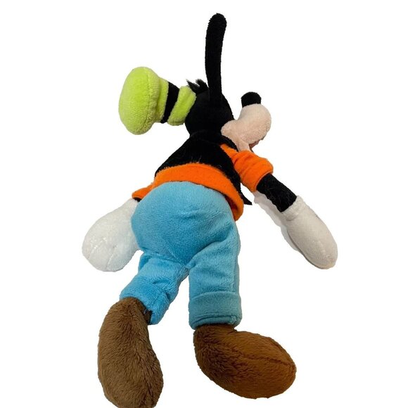 Disney Just Play Goofy Plush 12" Soft Stuffed Toy With Orange Shirt & Blue Pants - Picture 2 of 5